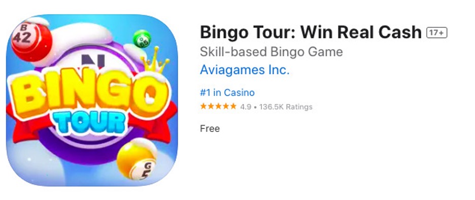 bingo tour app legit